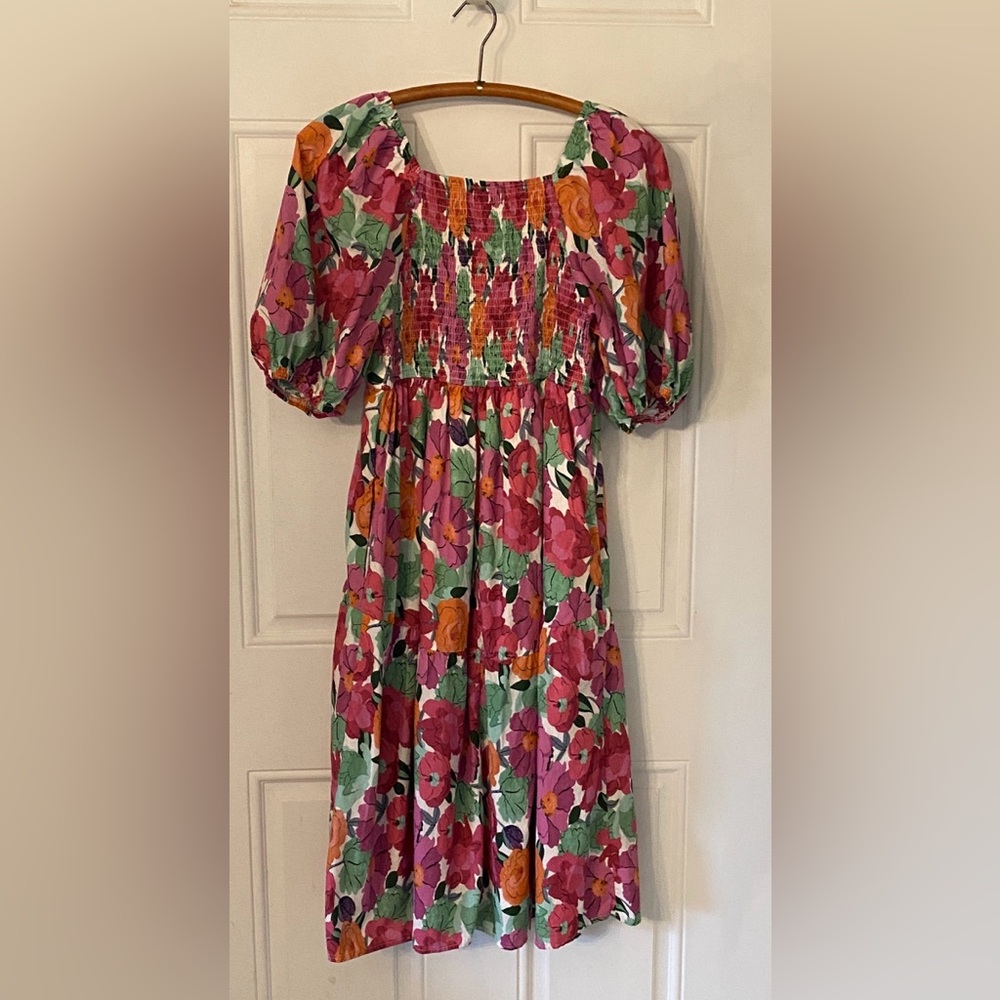 Baltic Born Aimee Puff Sleeve Midi Dress - Picture 11 of 11